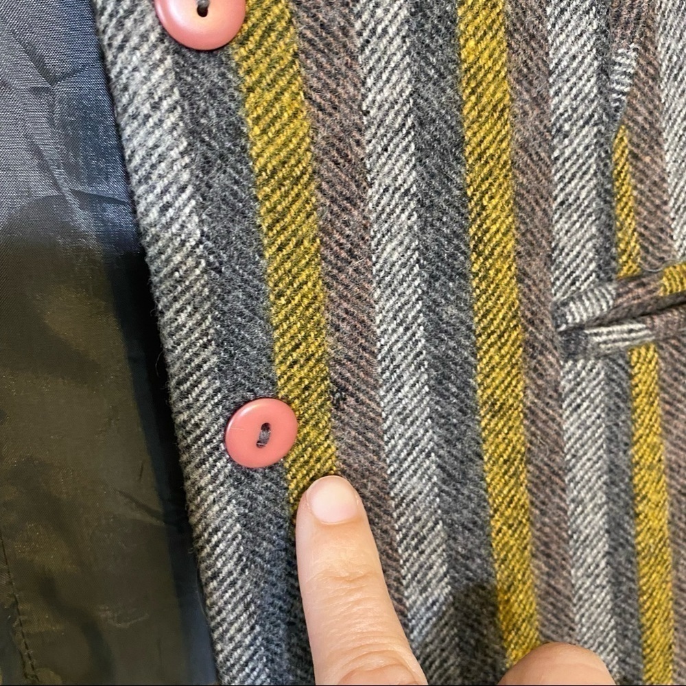 Shukmei Jacket Striped Sz Small - Picture 5 of 12